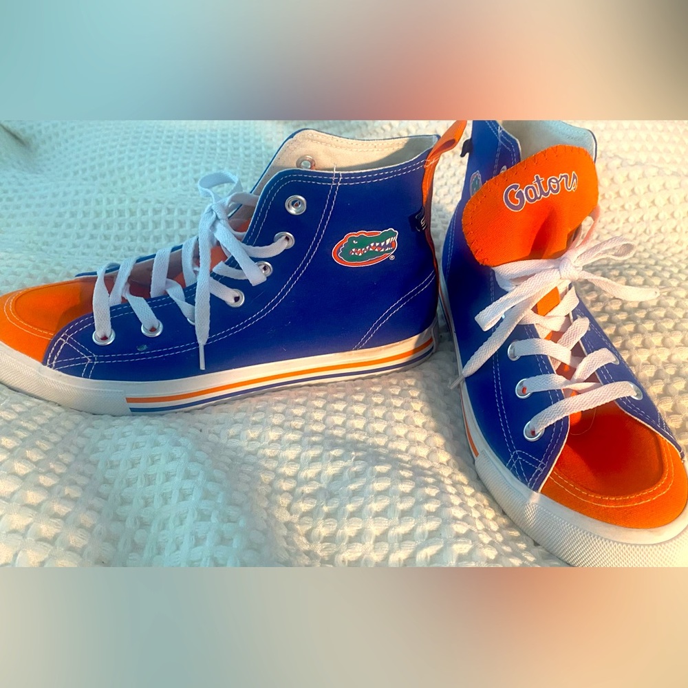 univeristy of florida gators high top sneakers
